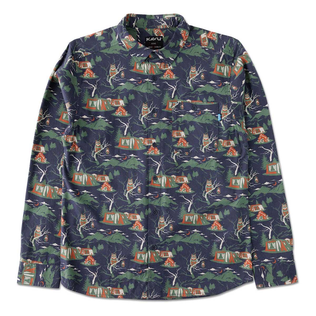 Kavu Westerly Shirt Men's in Woodland Camp